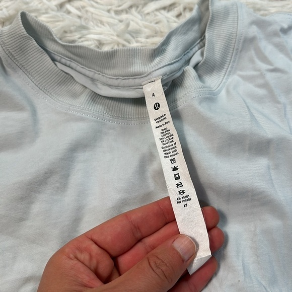 Lululemon All Yours Tee Dress Ocean Air - Picture 5 of 7